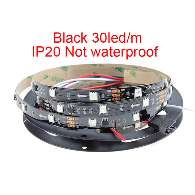 WS2811 DC5/12V Programmable LED Strip Lights, Addressable Digital Full Color Chasing Flexible LED Strips, Outdoor Waterproof, 150LEDs 16.4ft Per Reel By Sale WS2811 DC5/12V Programmable LED Strip Lights, Addressable Digital Full Color Chasing Flexible LED Strips, Outdoor Waterproof, 150LEDs 16.4ft Per Reel By Sale